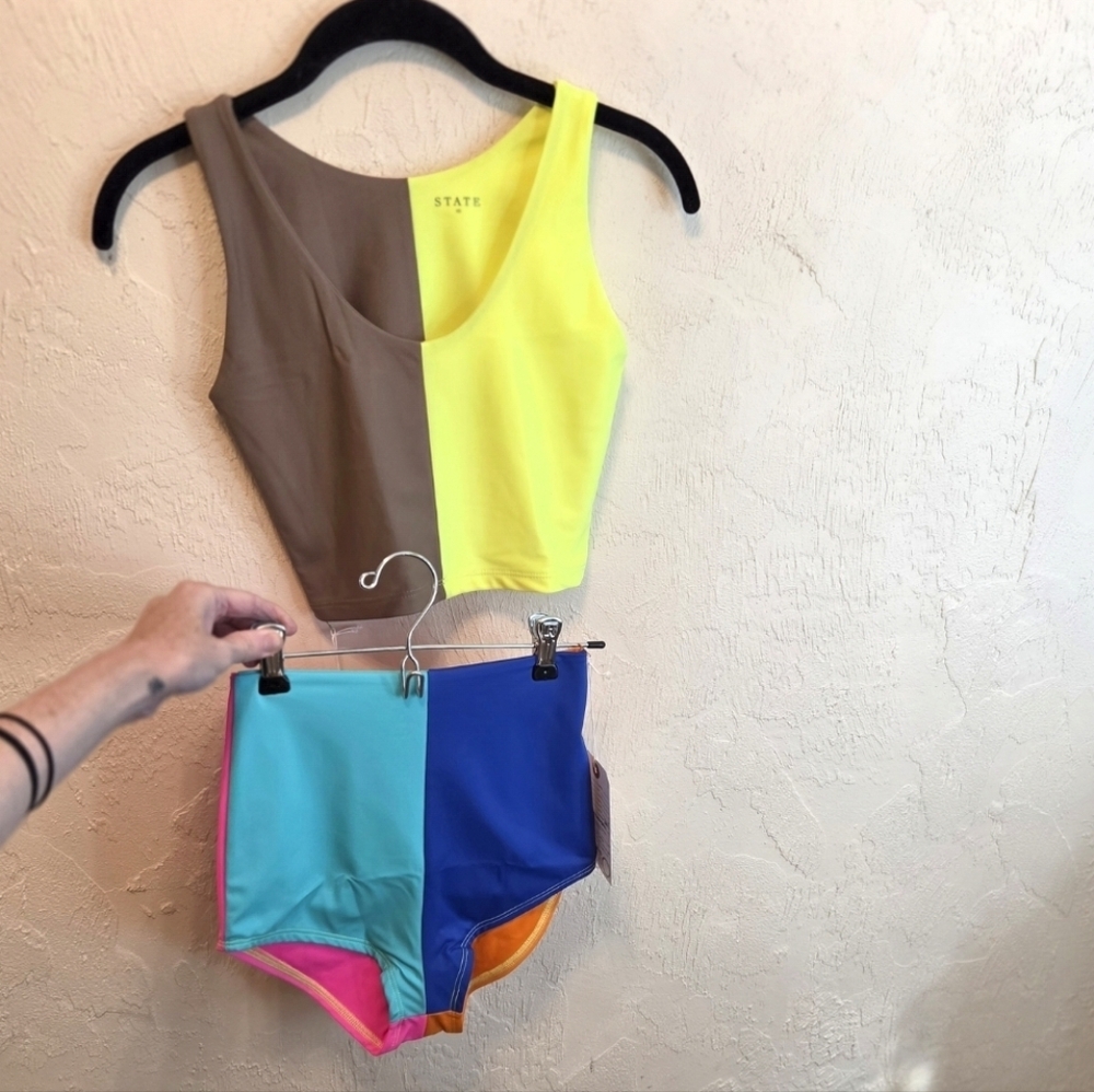 State the Label Swim Tank & Britches XS